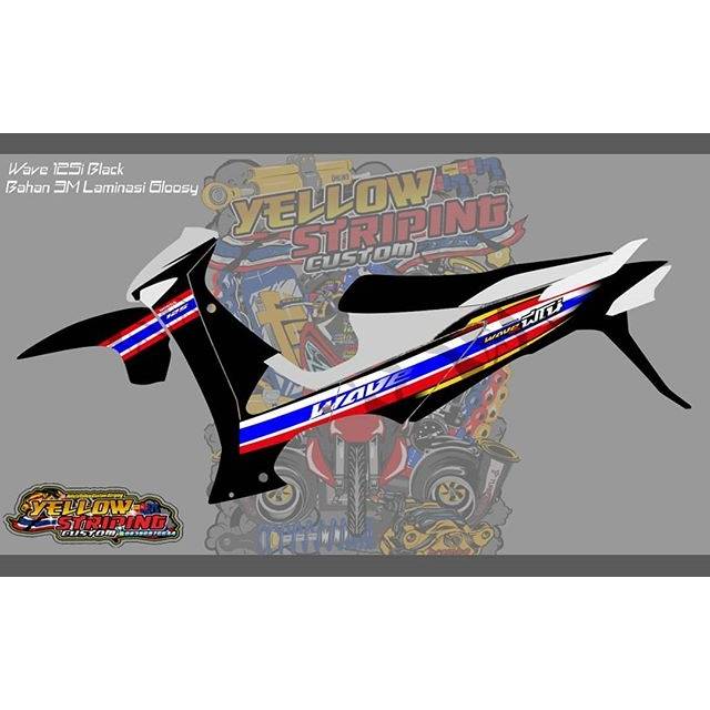 STRIPING WAVE 125 THAILAND MOTIF