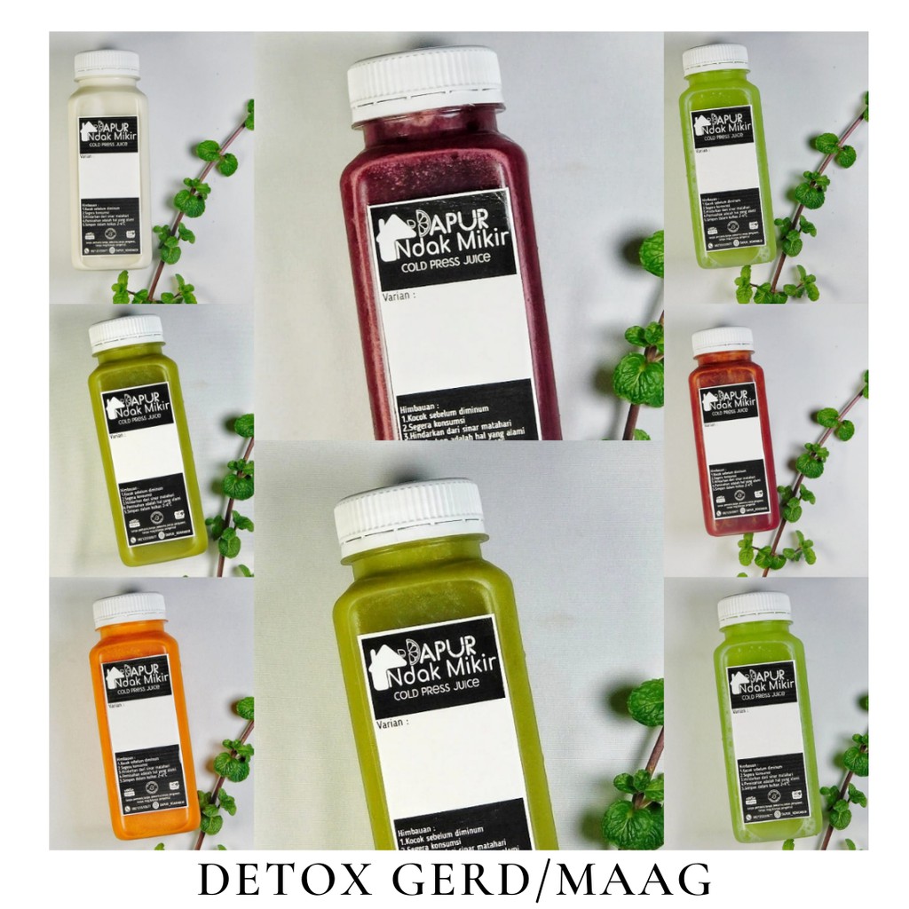 

COLD PRESSED JUICE Detox Slim down package for Gerd/Maag
