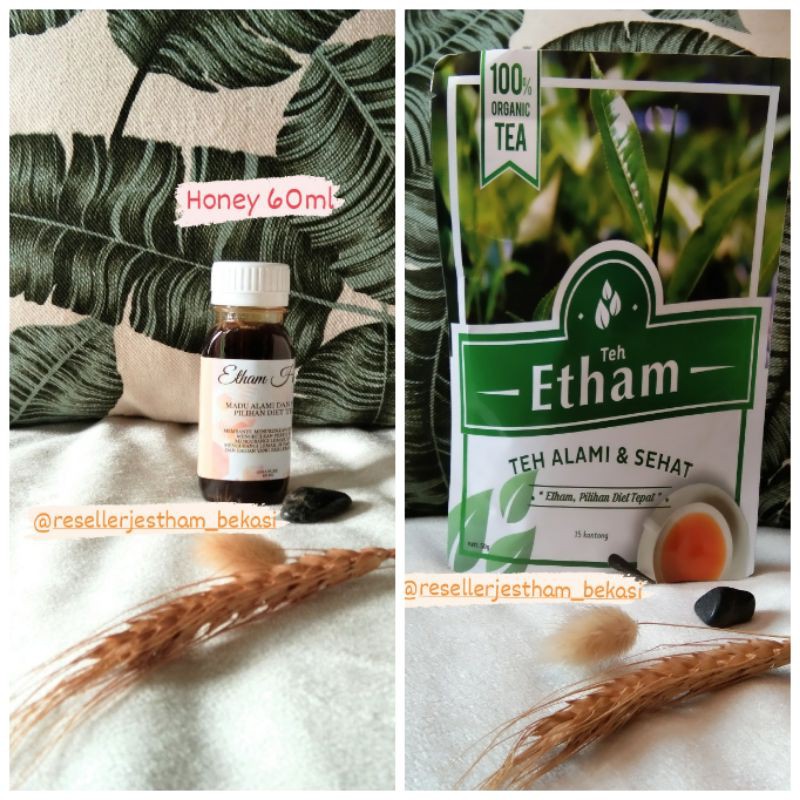 teh jestham dan madu etham honey