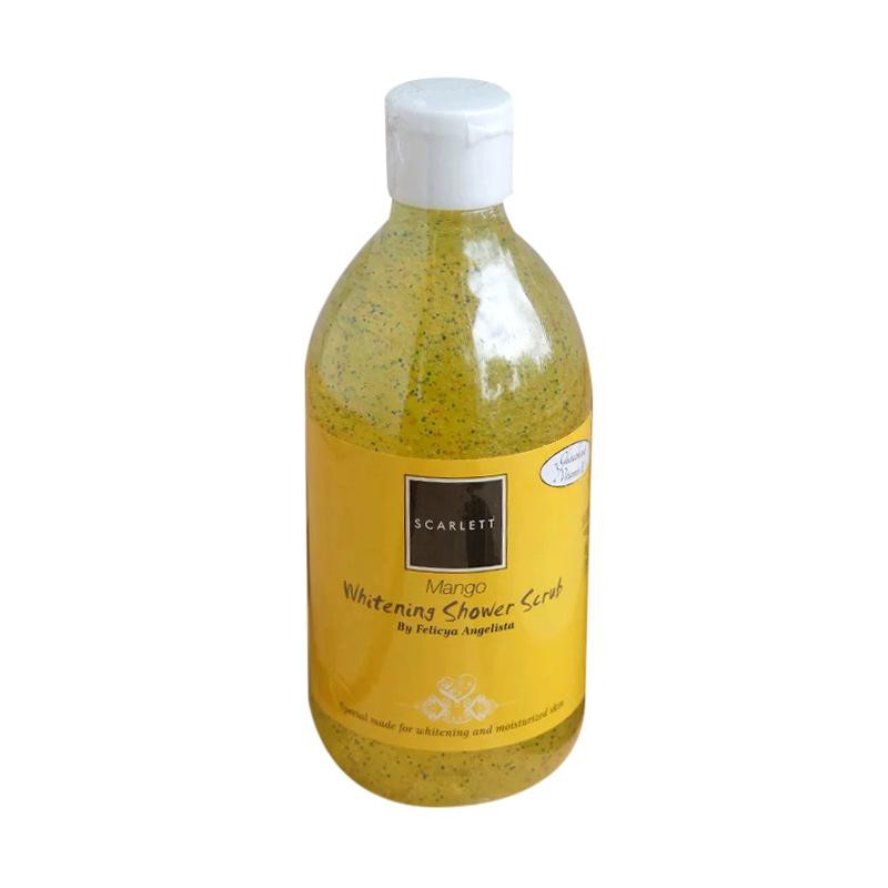 Scarlett Brightening Shower Scrub Mango