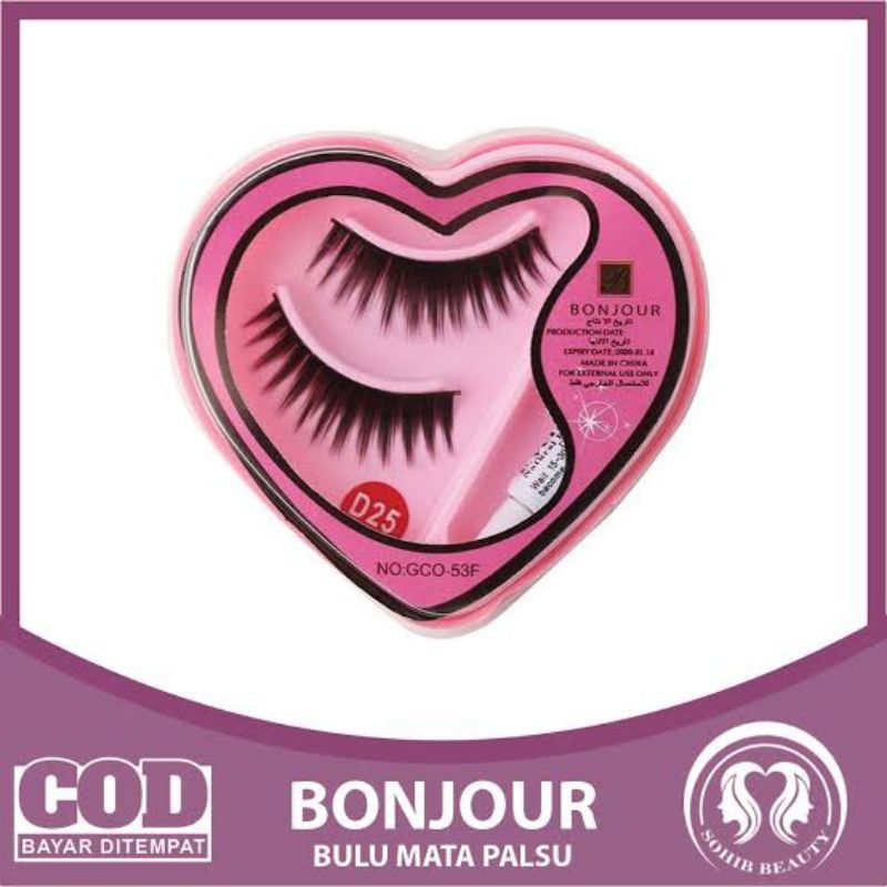 BULU MATA PALSU / LEM DAN BULU MATA BONJOUR / BULU MATA FREE LEM