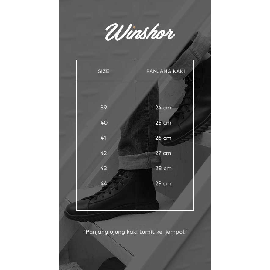 Sepatu Boot Kulit Pria - ARTO CH BROWN
