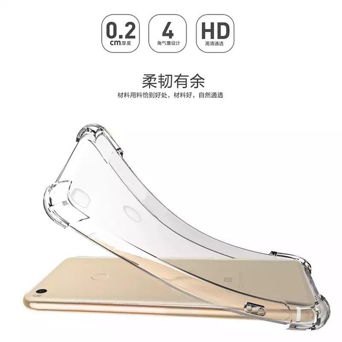 Mi Max 2 Silikon Softcase Casing Soft Back Case Anti Crack MiMax 2 - Putih