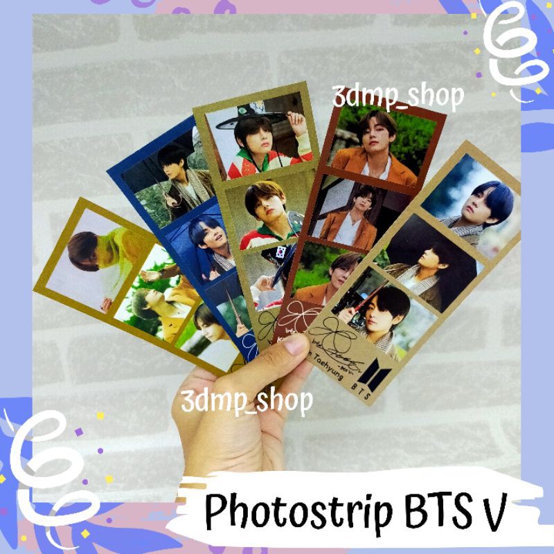 Photostrip BTS Jungkook Taehyung V