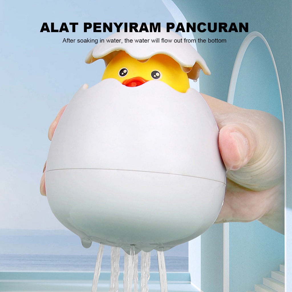 Mainan Mandi Bayi Anak Bergerak Model Berenang Diputar Bath Toys