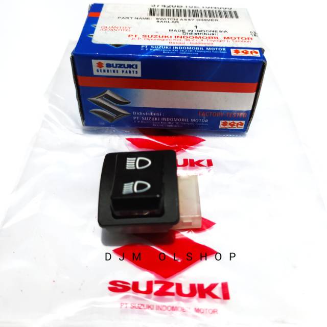 Saklar Tombol Dimmer Suzuki Smash Shogun 125 Arahsi Original SGP 37420-10E10-000