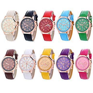 READY Jam Tangan Leather Quartz Jam Tangan Fashion Wanita PGM J24