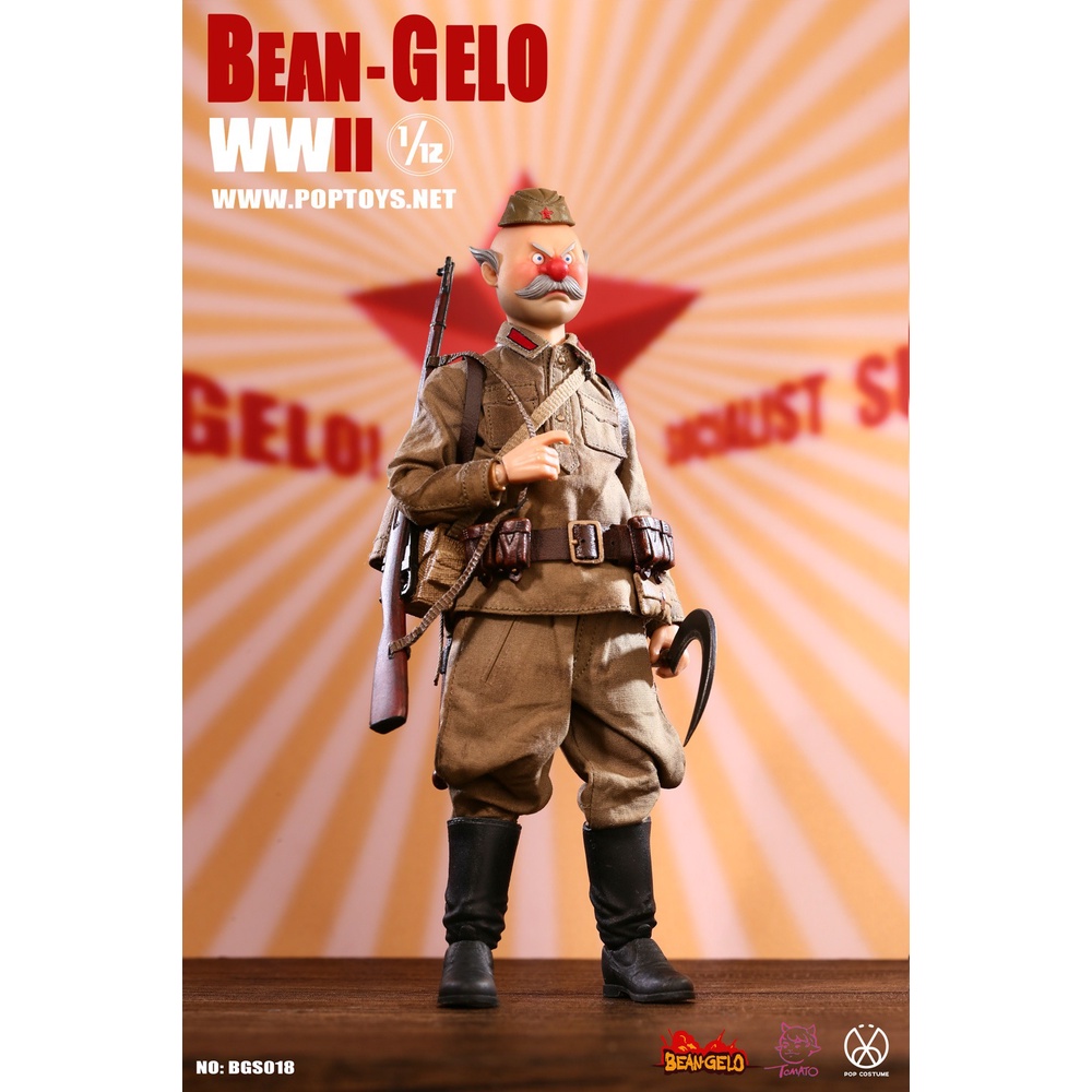 Bean Gelo The Peasant Class Soldier Victor POP TOYS 1/12 BGS018 1:12