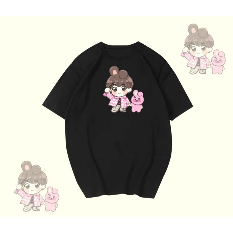 KAOS BTS JUNGKOOK/T-SHIRT JUNGKOOK/KAOS BTS JK