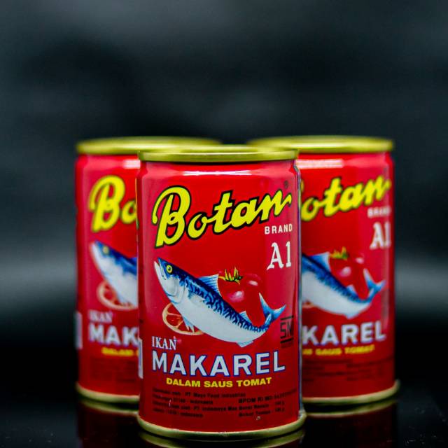 

Botan Mackerel 155 gr - A1 - Saus Tomat Kaleng kecil