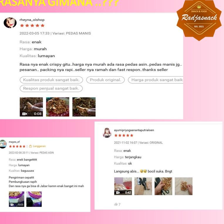 

Koleksi saat ini QZWNH 100GR BABY CRAB PEDAS GURIH //Bestseller