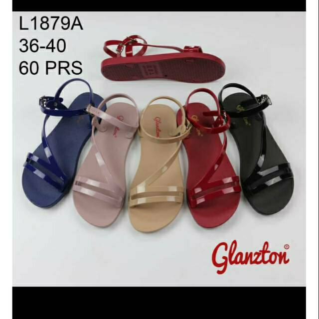 Sandal Jelly Tali Wanita Glanzton L1879A