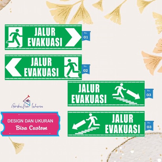 

STIKER JALUR EVAKUASI