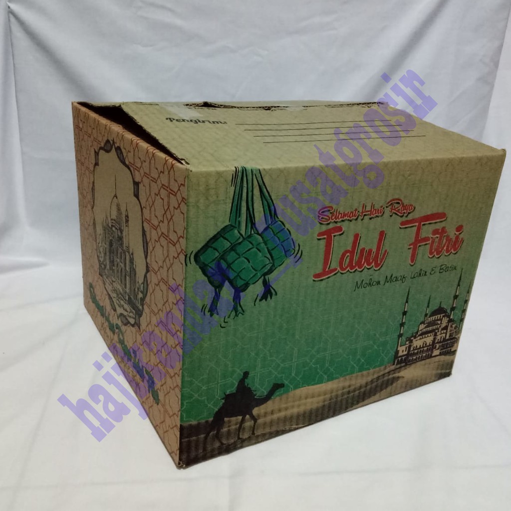 

Kardus Idul Fitri / Kardus Lebaran / Kardus Parcel / Kardus sembako (Uk. 30x30x22) 10pcs