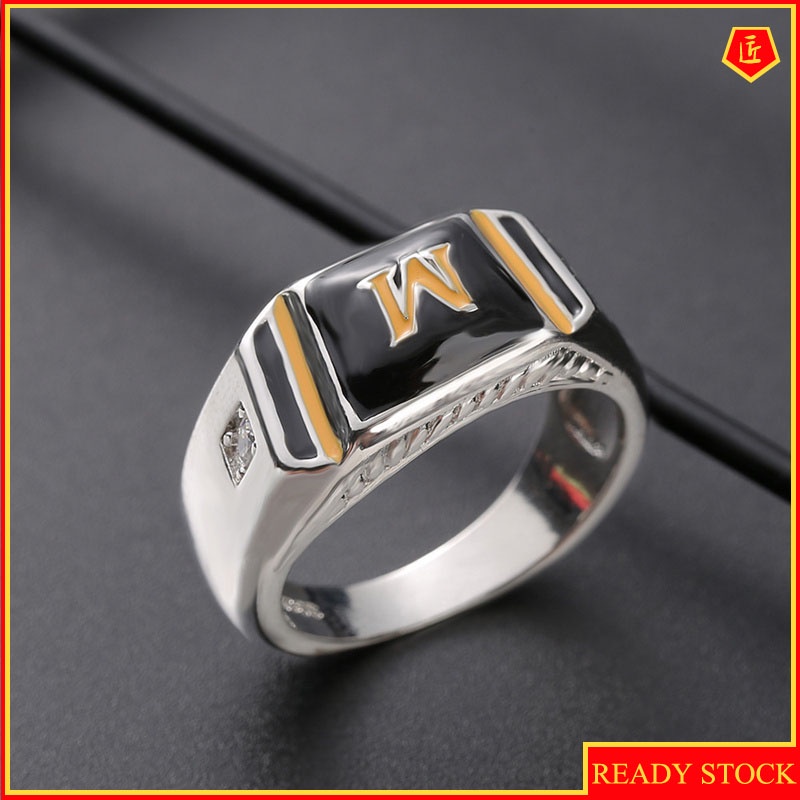 [Ready Stock]Simple Domineering Classic Men's Ring