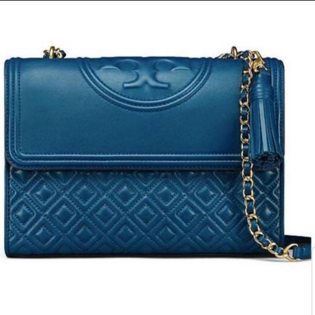 Tas  Wanita /  Tas Selempang / preloved Tory Burch Fleming Convertible