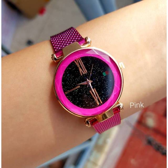 Jam Tangan Gucci Tali Rubber Kaca Belimbing Jam Tangan Wanita Jam Tangan Magnet