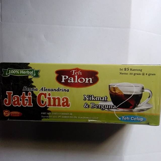 

Teh Daun Jati Cina Isi 25 Kantong / Teh Celup