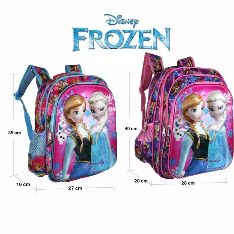 tas ransel anak cewek gambar FROZEN