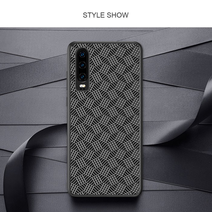 Hard Case HUAWEI P30 Nillkin Synthetic Fiber Plaid Casing Original