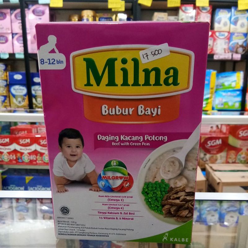 MILNA BUBUR BAYI (8-12 BULAN) 120G