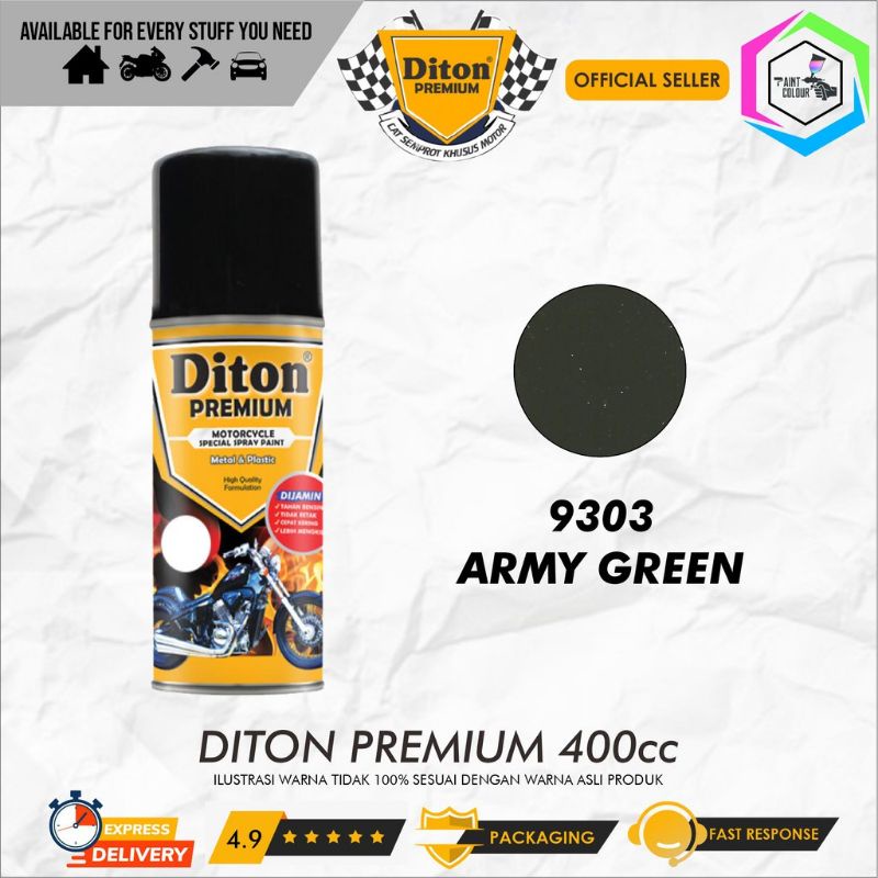 DITON PREMIUM / ARMY GREEN 9303 / CAT SEMPROT