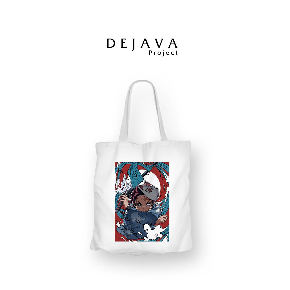 TERBARU TOTEBAG ORIGINAL KUALITAS TOTEBAG  KANVAS TERBAIK ANIME DEMON SLAYER