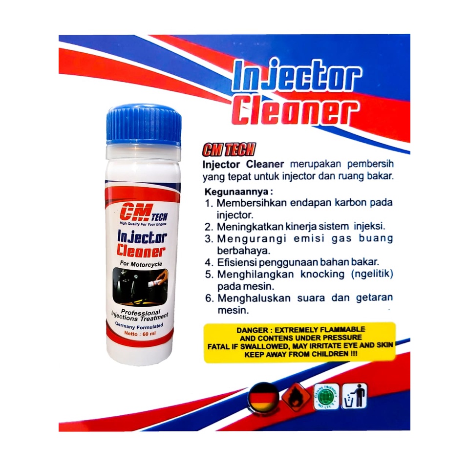 Cairan pembersih injeksi injektor injector cleaner injektor motor dan mobil