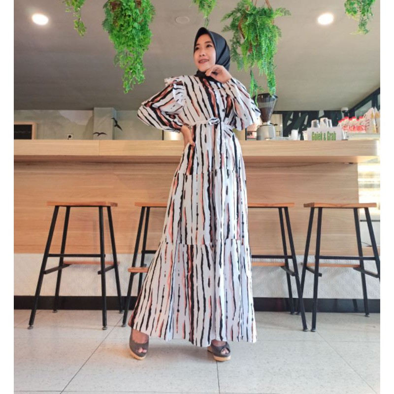 [ COD ] GAMIS RAYON/FASHION WANITA/BUSANA MUSLIM | Shopee Indonesia