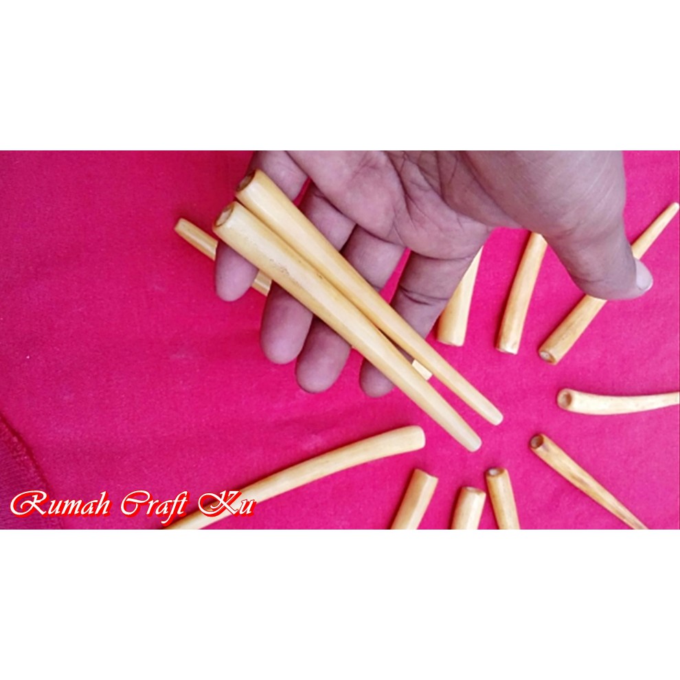 Produk Asli Pipa Rokok Tulang Sapi Warna Gading Panjang 13 Cm