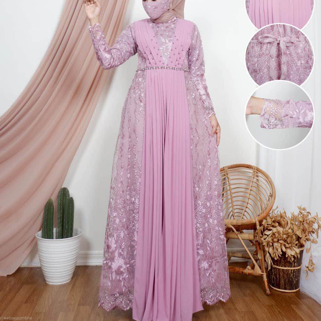 (COD) GAMIS TILLE MIX CERUTI BABY DOLL POLOS MIX PAYET IMPORT BAJU MEWAH BAJU ELEGAN REMPEL CERUTI B