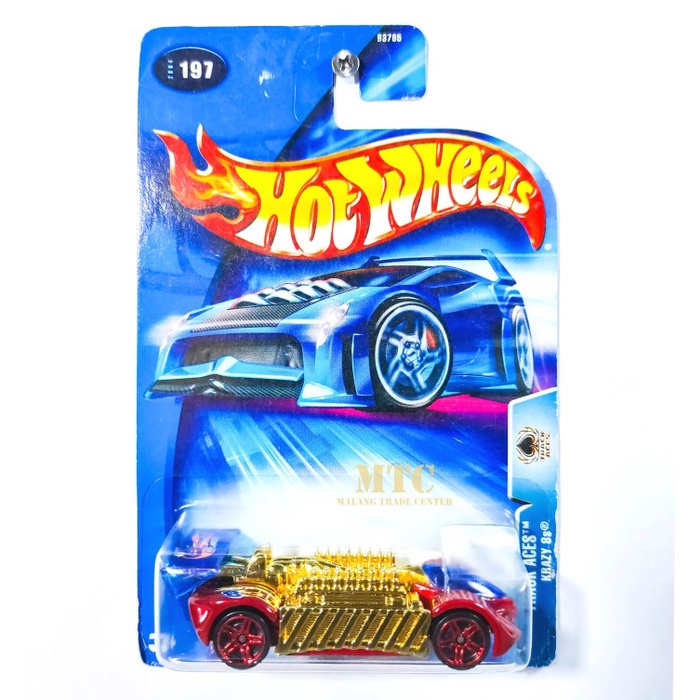 Hot Wheels Krazy 8s Gold BC 0621