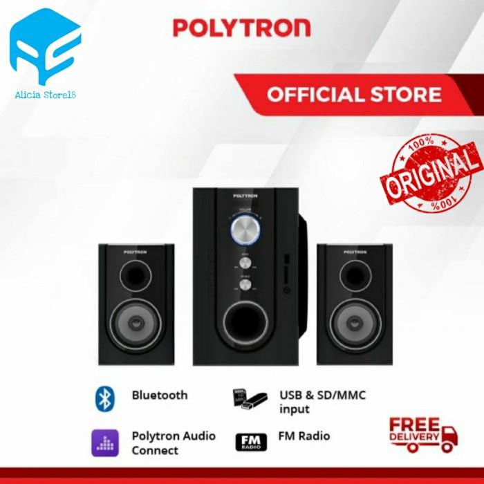 Speak | Polytron Multimedia Speaker Pma 9300 Pma-9300 Pma9300 Ba Full Bass
