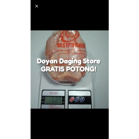 

Daging Ayam Broiler Karkas Utuh 6 ons - 7 ons / 600 gr - 700 gr / 0.6 - 0.7 / 0,6 - 0,7 / 06 - 07 Gratis Potong
