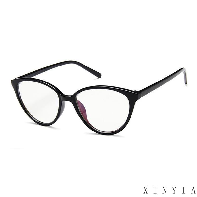 【COD】Kacamata Cat Eye Terbaru Anti-Radiasi Blue Light Wanita/Pria Import Kacamata Fashion