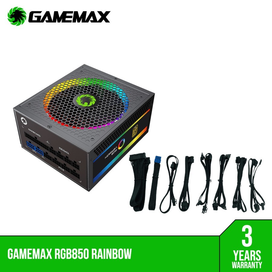 Gamemax RGB-850 Modular Gaming Power Supply