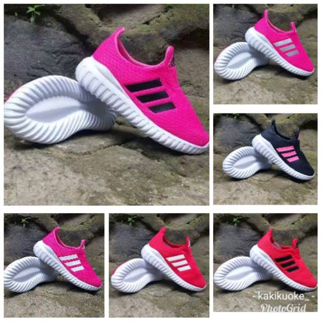 DISKON BESAR!! ADIDAS SLOP TUBULAR PINK/MERAH MURAH MERIAH