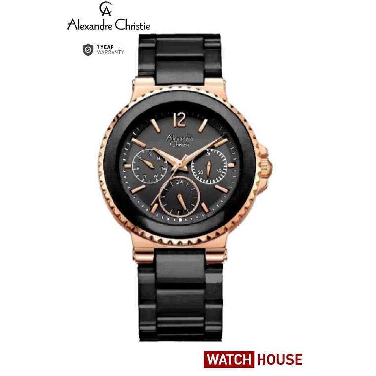 ALEXANDRE CHRISTIE AC 2337BF AC2337BF AC 2337 AC2337 2337 ANALOG ORIGINAL WATCH JAM TANGAN WANITA