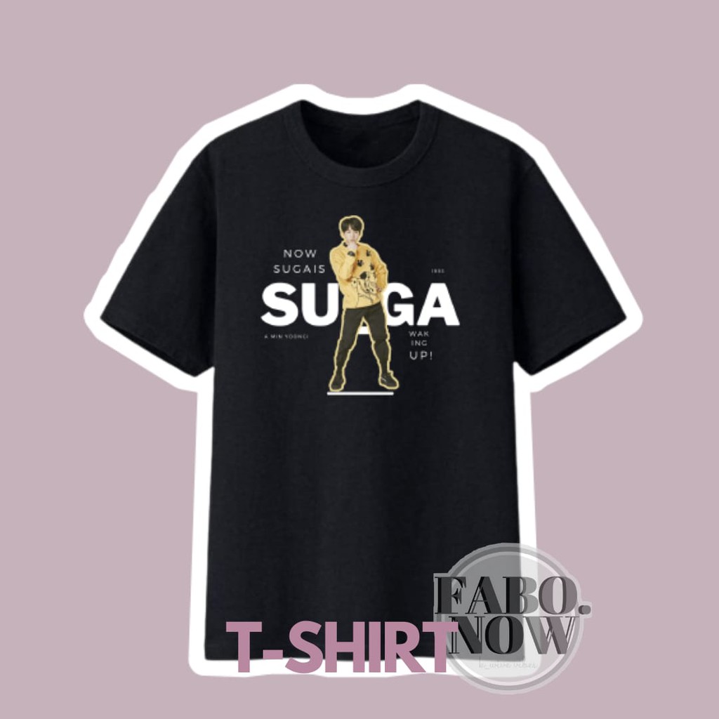 Suga BTS T-Shirt (Now Suga Is Suga)