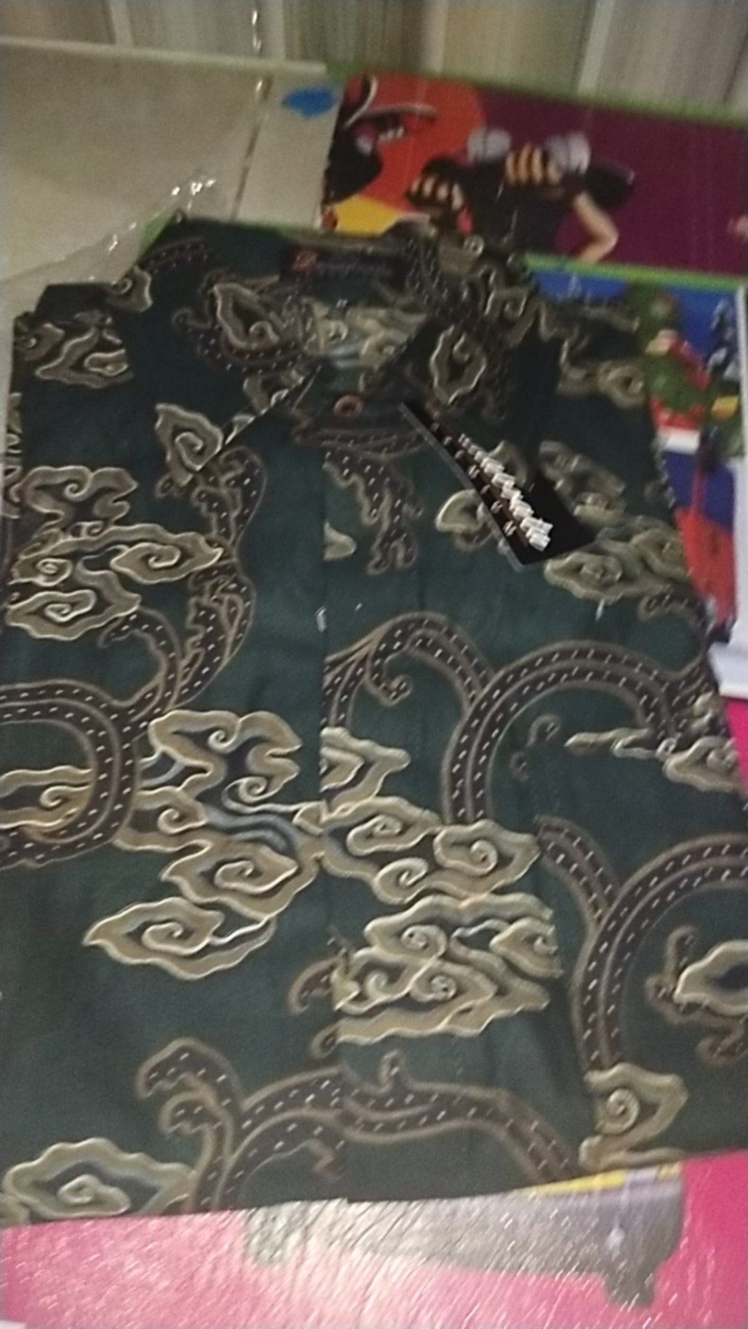 Kemeja Batik Lengan Panjang Ori Batik Danabrata Motif Mego Ranting Ijo Size M L Xl Xxl Reguler