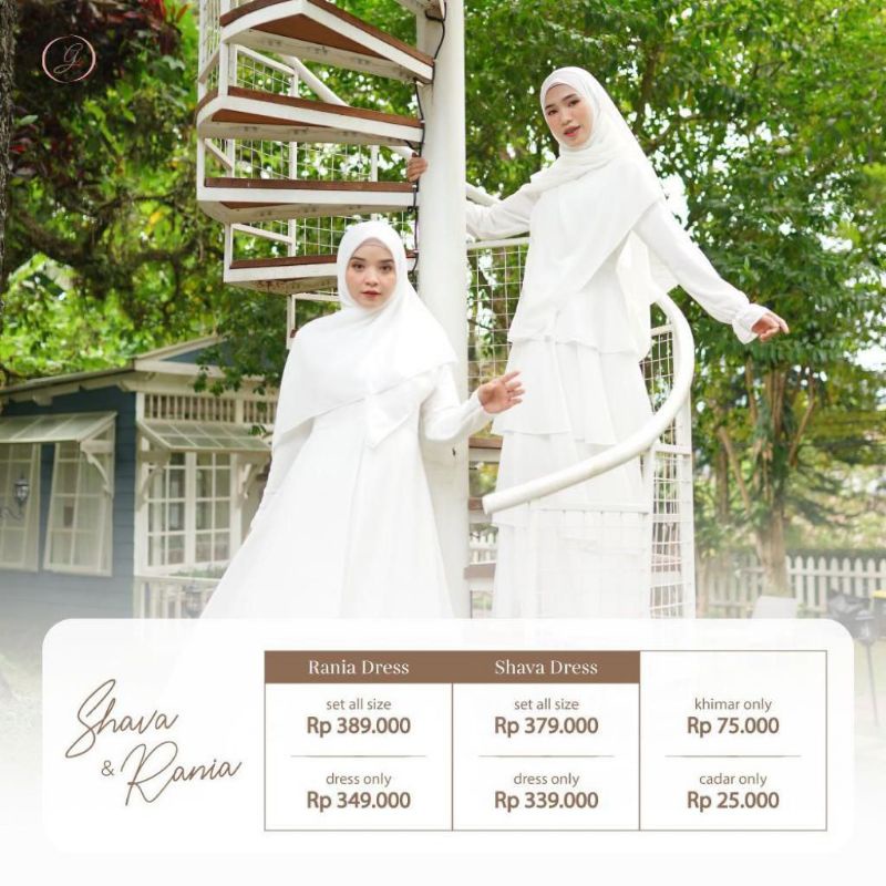 shava dan rania dress by gerai aliyah