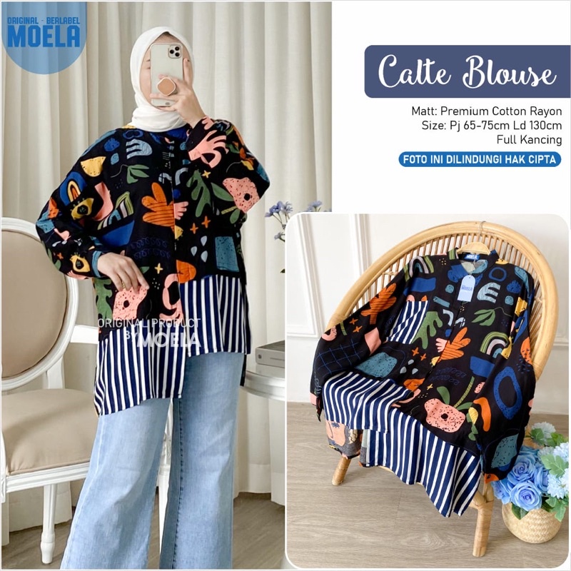 Calte Blouse Jumbo Ld 130 by Original Moela Berlabel