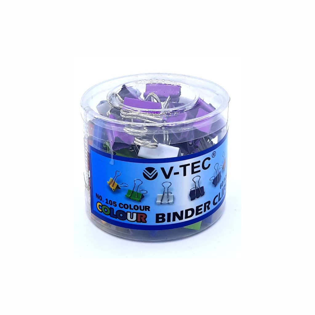 

V-TEC BINDER CLIP WARNA NO. 105