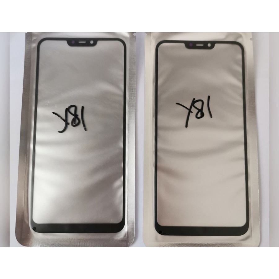 Kaca TouchScreen TS Layar Sentuh Glass LCD Kaca Depan LCD with Lem OCA Vivo Y81 Y83