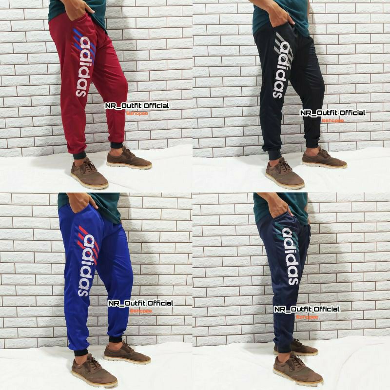 Celana Jogging Jumbo Jogger Kolor Panjang Training Big Size Pria Wanita Olahraga Outdoor NR_Outfit Official