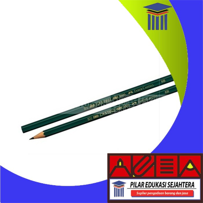 

PENCIL / PENSIL 8B FABER CASTELL (1 PACK) MURAH