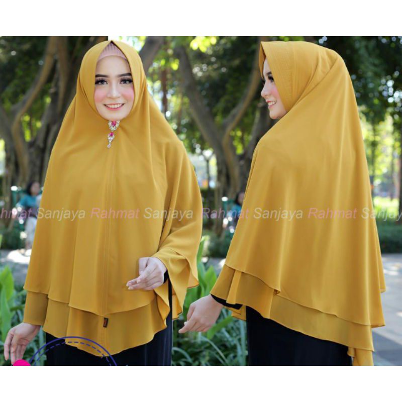 Jilbab Syar'i Khimar Jumbo Ratu Pet Rahmat Sanjaya