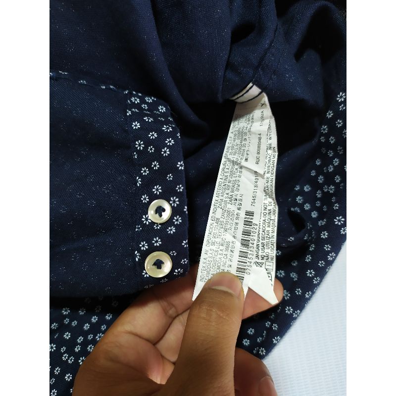 kemeja second zara man