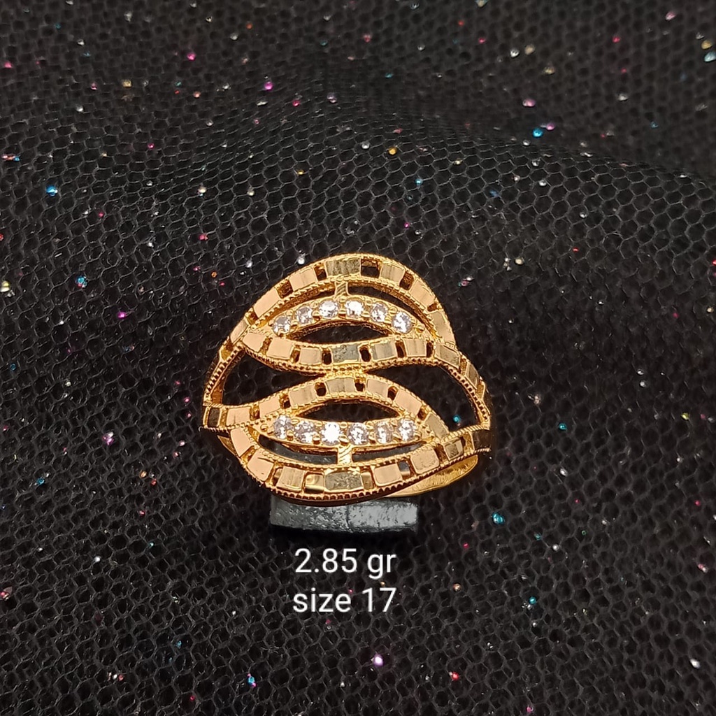 Cincin Emas 17K - 2.85 gr Kadar 750 - 476