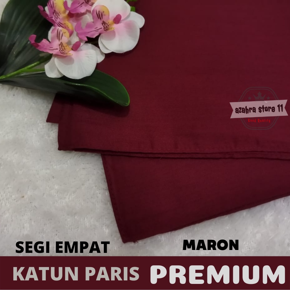 JILBAB SEGIEMPAT PARIS PREMIUM ANTI LETOY SEGI EMPAT VOAL PARIS PREMIUM POLOS